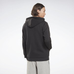 Reebok Identity Fleece Zip-Up Hooded Jacket - SVÖRT